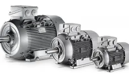 Motores industriales Siemens mostrados en el catálogo Tecno All