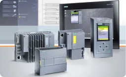Controladores PLC Siemens mostrados en el catálogo Tecno All